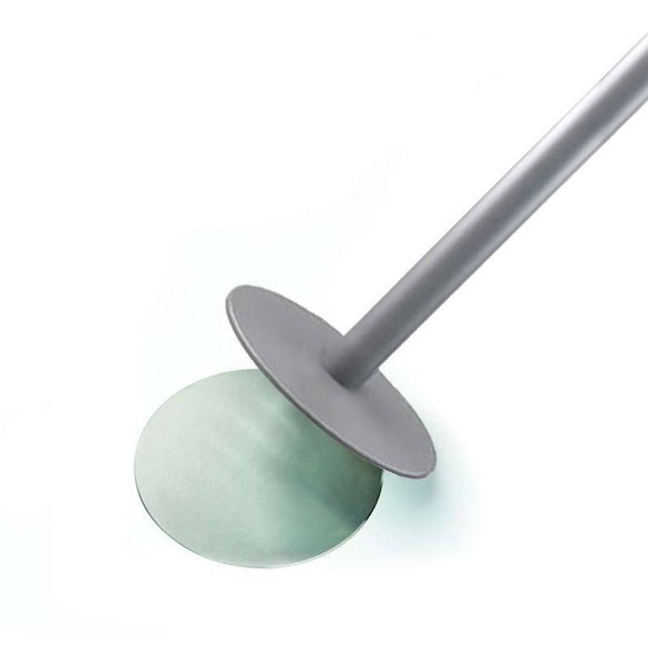 Afzetpaaltje met lint op magnetische voet - 3,7m lint