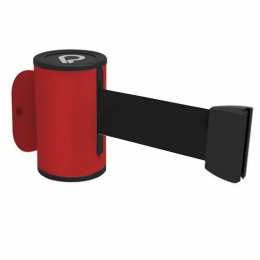 Wandcassette rood met uittrekbaar afzetlint 3m - BASIC