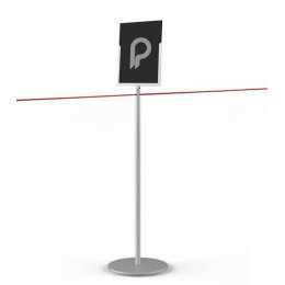 A4 informatiebord voor "Line" afzetpalen - LINE