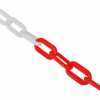 Chaîne plastique pour balisage (rouge et blanc) - INDUSTRIAL Chaîne plastique pour balisage (rouge et blanc) - INDUSTRIAL