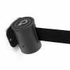 Enrouleur de sangle mural 3,2m, sangle noire - BASIC Enrouleur de sangle mural 3,2m, sangle noire - BASIC