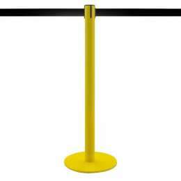 Poteau à sangle 3,2m (jaune, personnalisable) - MASTER