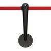 Warteschlange Pfosten 3m (schwarz, anpassbar) - MASTER