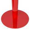Poteau de balisage rouge 3,7m (sangle personnalisable) - MASTER