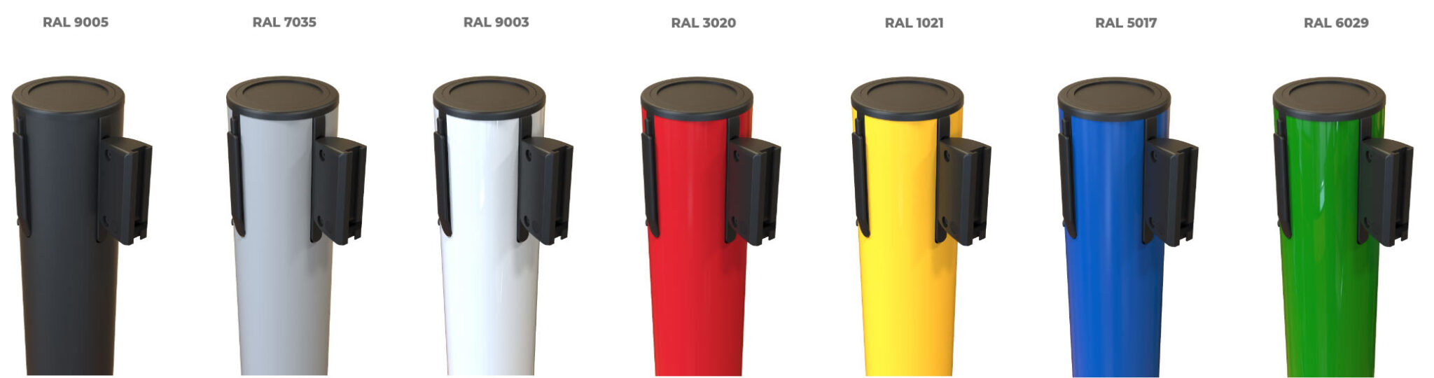 Finitions standards du poteau de guidage LIMIT