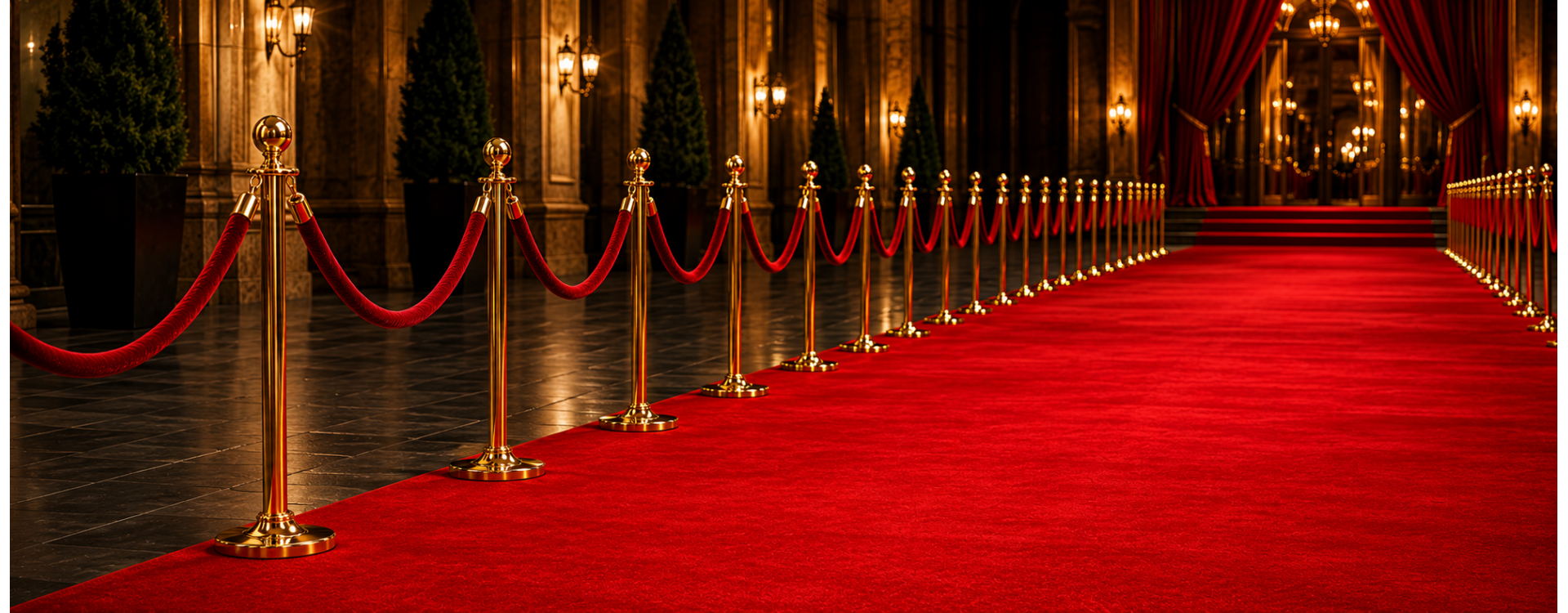 Poteau à corde velvet rope : finitions, cordons et associations prestige